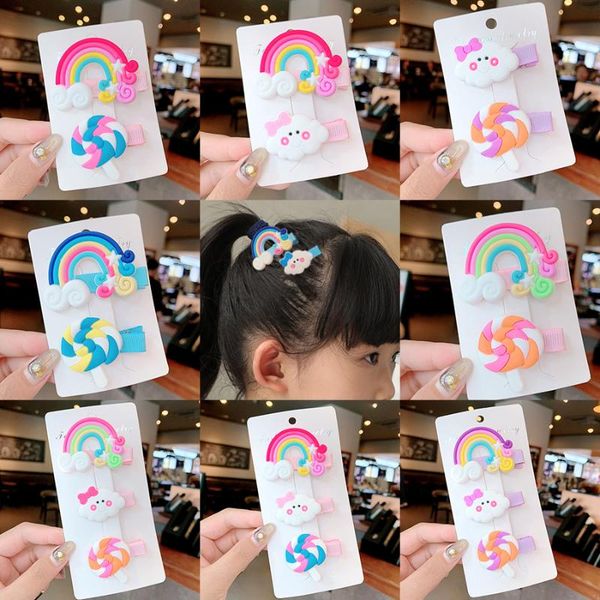 elegant hair clip set for girls fashion clouds rainbow hairpins hairgrip headwear baby side children accessories gift, Slivery;white
elegant hair clip set for girls fashion clouds rainbow hairpins hairgrip headwear baby side children accessories gift, Slivery;white