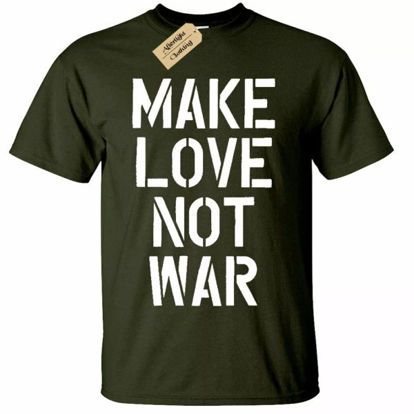 make love not war 'mens t-shirt, White;black
make love not war 'mens t-shirt, White;black