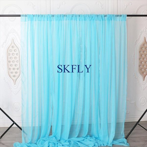 party decoration bc002s good quality 2021 wedding birthday blue soft sheer voile curtain panels pography backdrop with rod pocket
party decoration bc002s good quality 2021 wedding birthday blue soft sheer voile curtain panels pography backdrop with rod pocket