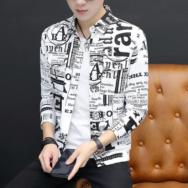 men's casual shirts 2021 autumn long-sleeved shirt slim korean style trendy hair stylist social inner jacket, White;black
men's casual shirts 2021 autumn long-sleeved shirt slim korean style trendy hair stylist social inner jacket, White;black