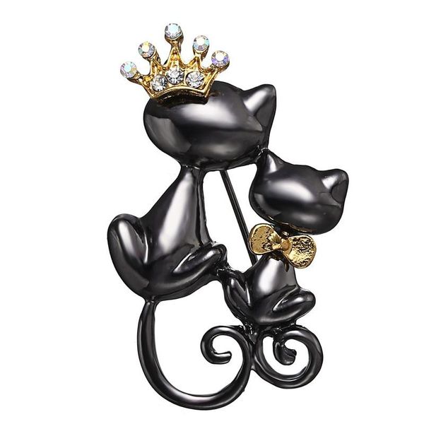 pins, brooches smooth black cats crystal crown queen corsages pin women hats scarf suit brooch animal jewellery lapel halloween, Gray
pins, brooches smooth black cats crystal crown queen corsages pin women hats scarf suit brooch animal jewellery lapel halloween, Gray