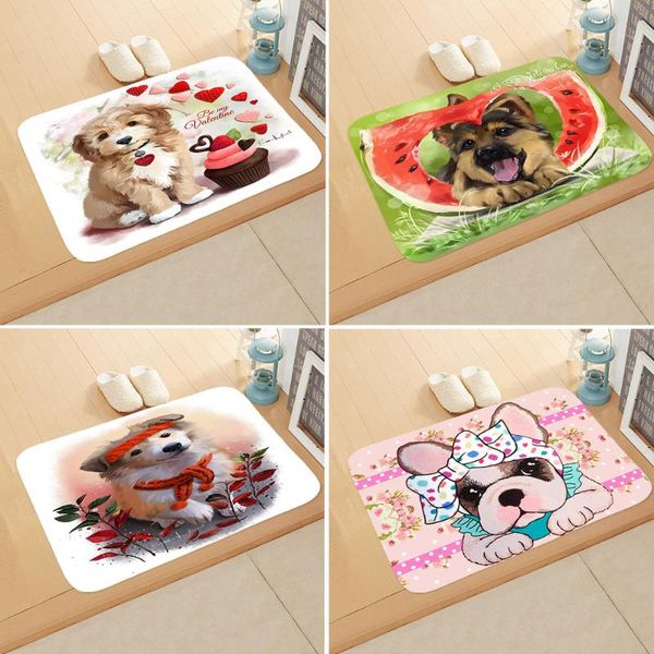 carpets cartoon dog print doormat anti-slip absorb water bath mat bathroom home kitchen bedroon floor entrance 40*60cm dd-0097
carpets cartoon dog print doormat anti-slip absorb water bath mat bathroom home kitchen bedroon floor entrance 40*60cm dd-0097