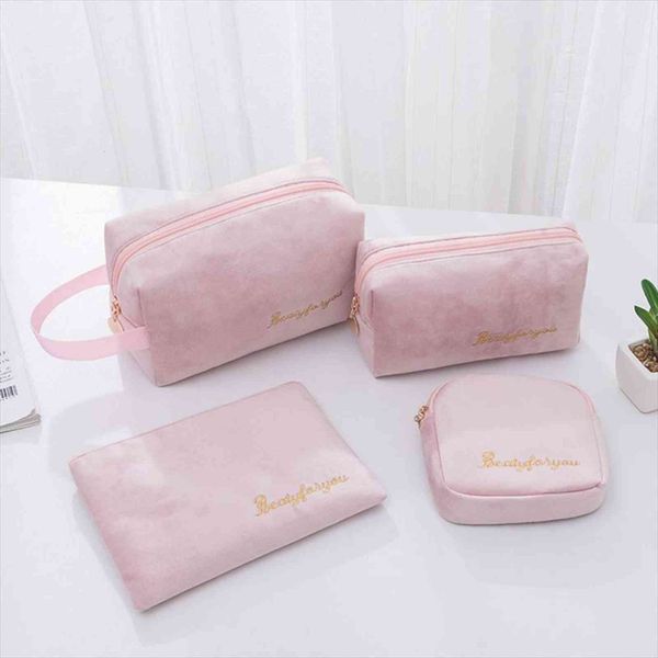 Women Cosmetic Toiletries Tool Travel Bags Organizer Solid Color Storage Easy Carry Case Flannel Zipper Ladies Makeup
Women Cosmetic Toiletries Tool Travel Bags Organizer Solid Color Storage Easy Carry Case Flannel Zipper Ladies Makeup
