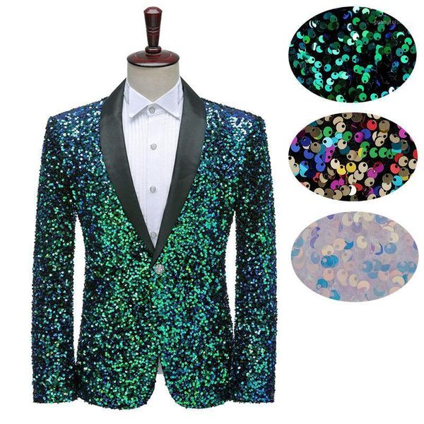 men's suits & blazers luxury shiny sequins bling glitter blazer shawl collar one button tuxedo suit party wedding groom stage costumes, White;black
men's suits & blazers luxury shiny sequins bling glitter blazer shawl collar one button tuxedo suit party wedding groom stage costumes, White;black