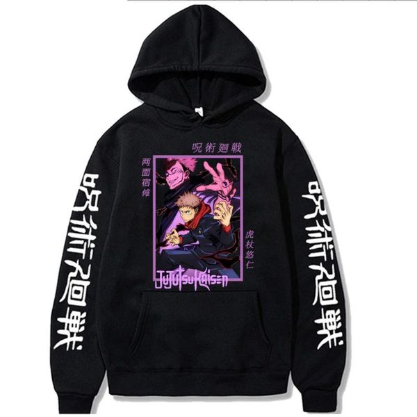 men's hoodies & sweatshirts men hoodie jujutsu kaisen print yuji itadori ryomen sukuna cool logo tracksuit for and women, Black
men's hoodies & sweatshirts men hoodie jujutsu kaisen print yuji itadori ryomen sukuna cool logo tracksuit for and women, Black