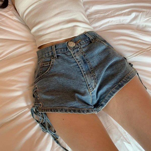 women's jeans mazefeng summer women denim shorts 2021 blue high waist ripped short femme tassel lace up bandage pants
women's jeans mazefeng summer women denim shorts 2021 blue high waist ripped short femme tassel lace up bandage pants