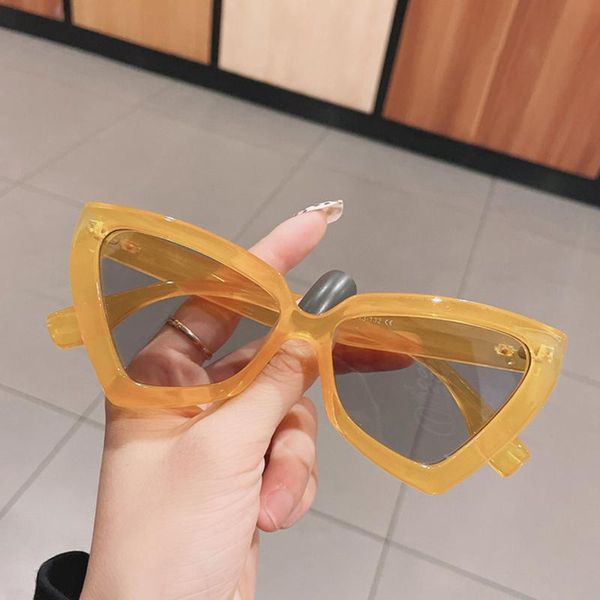 sunglasses so&ei retro cat eye women fashion blue yellow eyewear shades uv400 men trending polygon sun glasses, White;black
sunglasses so&ei retro cat eye women fashion blue yellow eyewear shades uv400 men trending polygon sun glasses, White;black