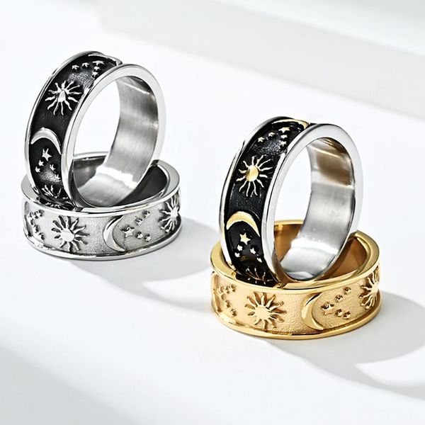 wedding rings bohemian sun moon couple ring for men women jewelry romantic gift, Slivery;golden
wedding rings bohemian sun moon couple ring for men women jewelry romantic gift, Slivery;golden