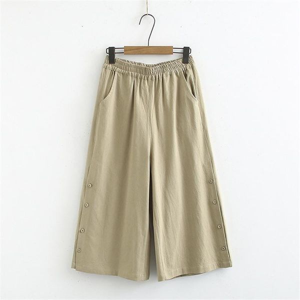 women's pants & capris summer wide leg women washed linen high waist casual plus size 4xl female cozy elastic calf-length g112, Black;white
women's pants & capris summer wide leg women washed linen high waist casual plus size 4xl female cozy elastic calf-length g112, Black;white