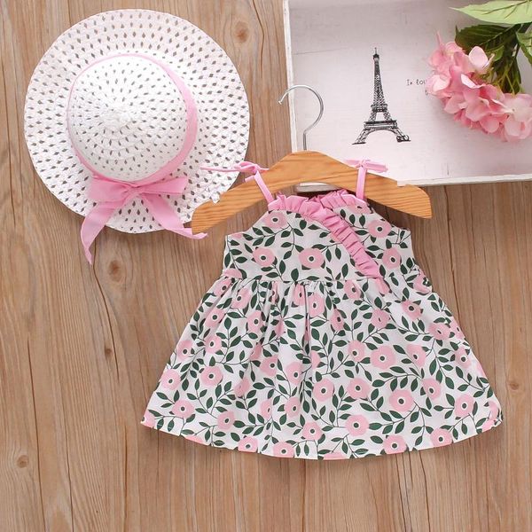 summer girls dress toddler baby sleeveless floral printed princess spaghetti strap hat set party dresses vestidos girl's, Red;yellow
summer girls dress toddler baby sleeveless floral printed princess spaghetti strap hat set party dresses vestidos girl's, Red;yellow