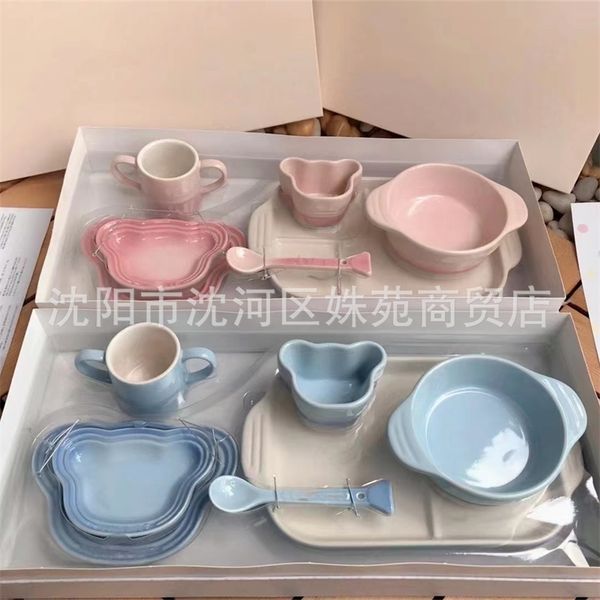german quality children's ceramic dining cartoon cute creative bowl plate spoon cup set
german quality children's ceramic dining cartoon cute creative bowl plate spoon cup set