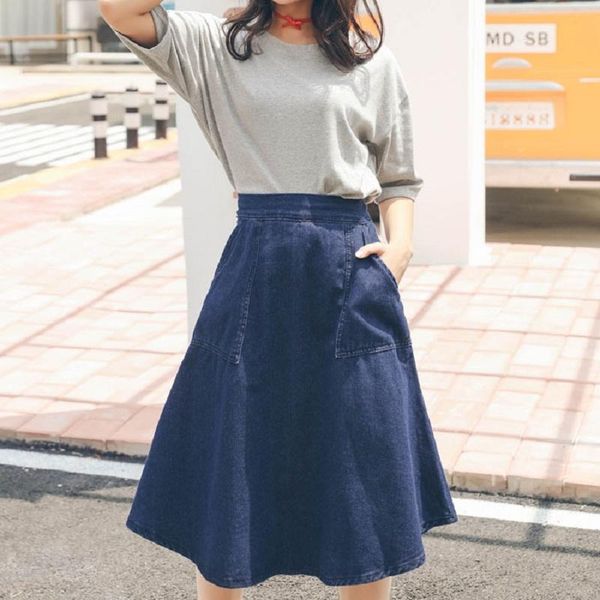 skirts summer denim skirt 2021 korean fashion blue high waist pleated womens plus size s-l slim female jean, Black
skirts summer denim skirt 2021 korean fashion blue high waist pleated womens plus size s-l slim female jean, Black