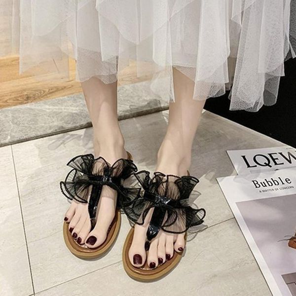 slippers toe flip flops woman slipper 2021 lace flat female sandals whitout heel non-slip fashion casual shoes women's summer footwear, Black
slippers toe flip flops woman slipper 2021 lace flat female sandals whitout heel non-slip fashion casual shoes women's summer footwear, Black
