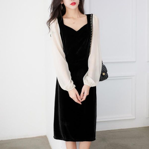 casual dresses bethquenoy autumn 2021 vestidos de black dress mujer square collar women clothing puff sleeve jupe longue femme, Black;gray
casual dresses bethquenoy autumn 2021 vestidos de black dress mujer square collar women clothing puff sleeve jupe longue femme, Black;gray
