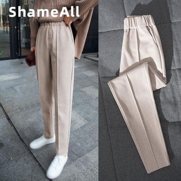 winter thicken women pencil pants plus size wool harem female autumn high waist loose trousers capris good fabric women's &, Black;white
winter thicken women pencil pants plus size wool harem female autumn high waist loose trousers capris good fabric women's &, Black;white