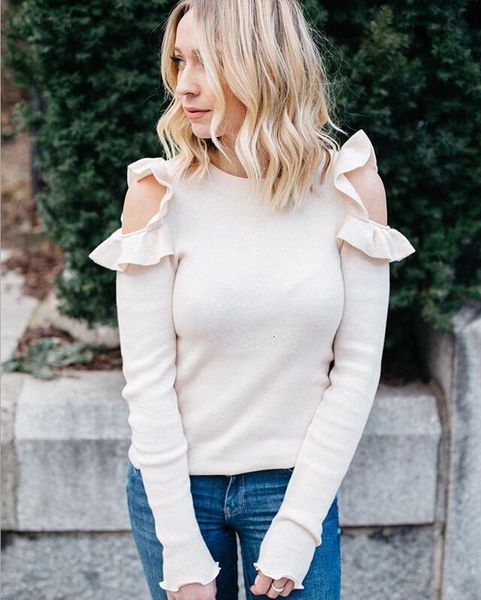 new off shoulder long sleeves t-shirts woman soft autumn casual t-shirt see-through women lotus leaf sleeve, White
new off shoulder long sleeves t-shirts woman soft autumn casual t-shirt see-through women lotus leaf sleeve, White