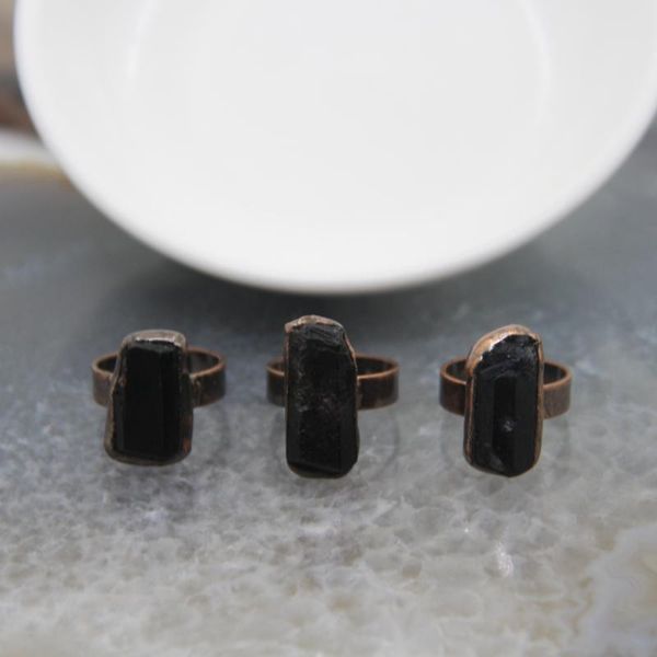 cluster rings natural black tourmaline antique brass adjustable ring,reiki chakra healing quartz women fashion finger ring jewelry, Golden;silver
cluster rings natural black tourmaline antique brass adjustable ring,reiki chakra healing quartz women fashion finger ring jewelry, Golden;silver