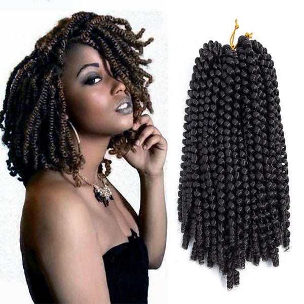 hand knitted crochet wig 14 inch spring twist braids, Black
hand knitted crochet wig 14 inch spring twist braids, Black