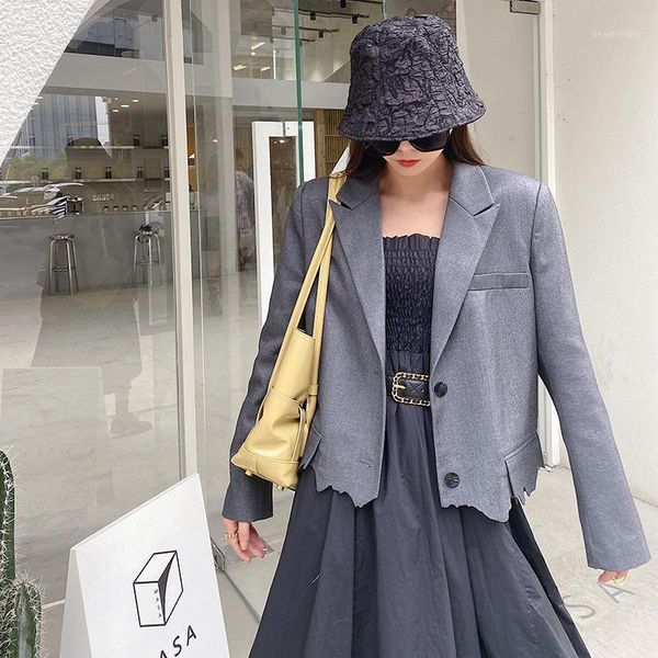 winter fashion ladies coat leisure women overcoat solid color elegant loose female outerwear women's suits & blazers, White;black
winter fashion ladies coat leisure women overcoat solid color elegant loose female outerwear women's suits & blazers, White;black