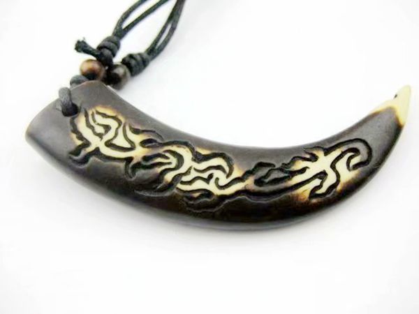 12 pcs design personality tribal bone big size necklace long rope chain male punk jewelry, Slivery;golden
12 pcs design personality tribal bone big size necklace long rope chain male punk jewelry, Slivery;golden