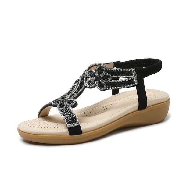 glitter slides beach shoes ladies' slippers on a wedge platform big size low jelly sabot soft casual pu fabric crystal tpr scand, Black
glitter slides beach shoes ladies' slippers on a wedge platform big size low jelly sabot soft casual pu fabric crystal tpr scand, Black
