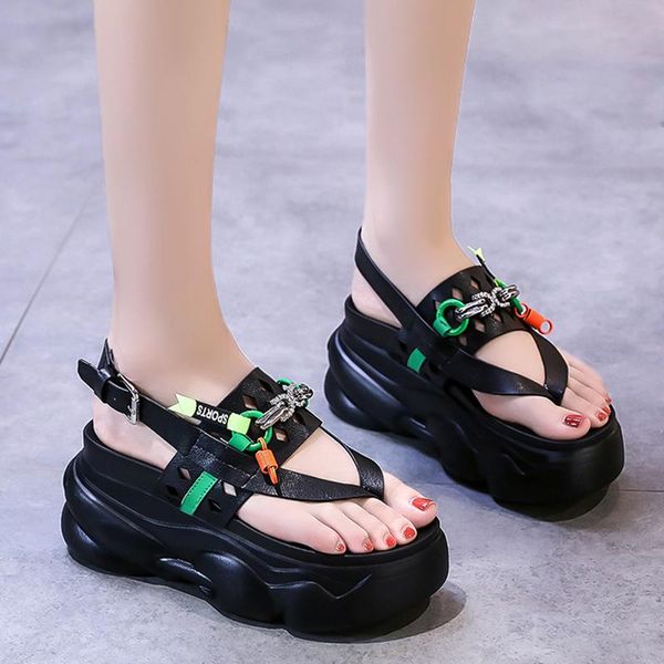 sandals rimocy women's metal chain wedges heels 2021 clip toe chunky platform gladiator woman back strap sport sandalias, Black
sandals rimocy women's metal chain wedges heels 2021 clip toe chunky platform gladiator woman back strap sport sandalias, Black