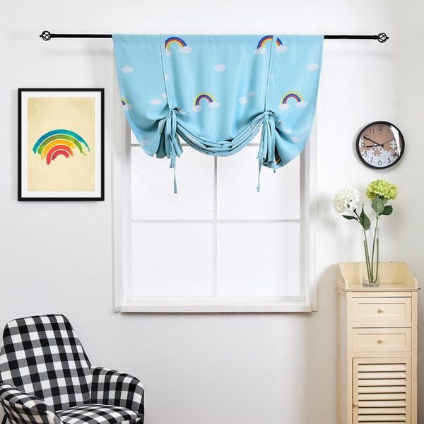 curtain & drapes cartoon rainbow balloon print roman short shading heat insulation adjustable height curtains for kitchen study balcony
curtain & drapes cartoon rainbow balloon print roman short shading heat insulation adjustable height curtains for kitchen study balcony