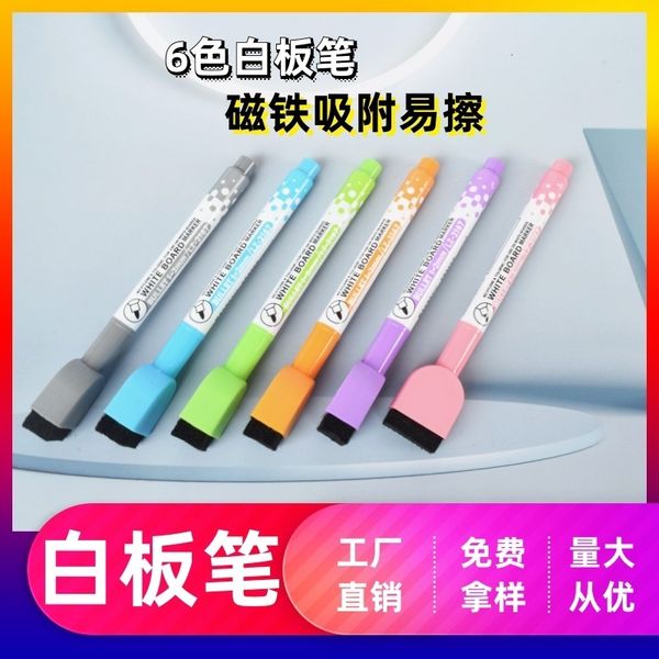 painting pens easy to wipe children's teaching office magnetic whiteboard stroke board erasable marker color pen can be absorbed and pa, Black;red
painting pens easy to wipe children's teaching office magnetic whiteboard stroke board erasable marker color pen can be absorbed and pa, Black;red