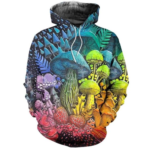 men's hoodies & sweatshirts liasoso plants mushroom camo fashion hoodie men lounge wear 3d print zipper/hoodies/sweatshirts/jacket, Black
men's hoodies & sweatshirts liasoso plants mushroom camo fashion hoodie men lounge wear 3d print zipper/hoodies/sweatshirts/jacket, Black