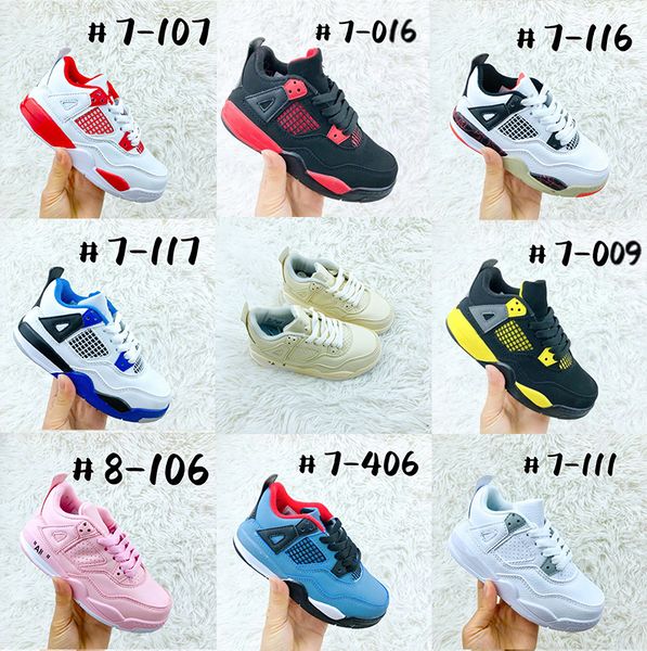 children basketball shoes 4 4s kids trainers lightning university blue black cat shimmer white oreo sail cool grey fire red boy girl sports
children basketball shoes 4 4s kids trainers lightning university blue black cat shimmer white oreo sail cool grey fire red boy girl sports