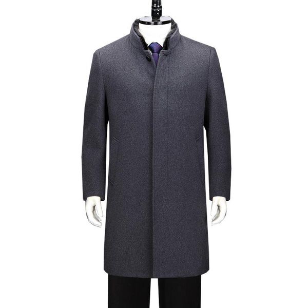 men's wool & blends luxuty winter mink collar stand loose men coat x-long casual mandarin covered button plus size 4xl, Black
men's wool & blends luxuty winter mink collar stand loose men coat x-long casual mandarin covered button plus size 4xl, Black