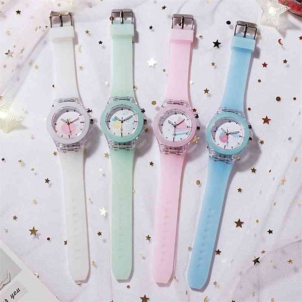 creative leisure fashion silicone quartz cartoon children's luminous watch for primary and secondary school students
creative leisure fashion silicone quartz cartoon children's luminous watch for primary and secondary school students