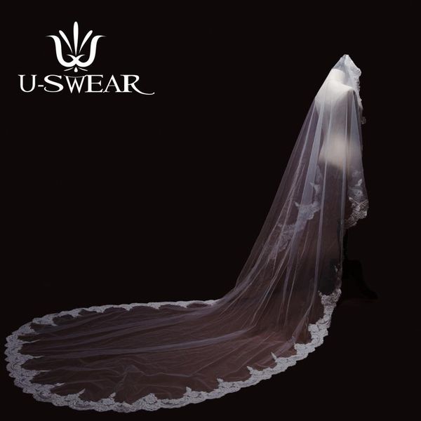bridal veils u-swear arrival flora lace edge women wedding soft cathedral mantilla veil for dress, Black
bridal veils u-swear arrival flora lace edge women wedding soft cathedral mantilla veil for dress, Black