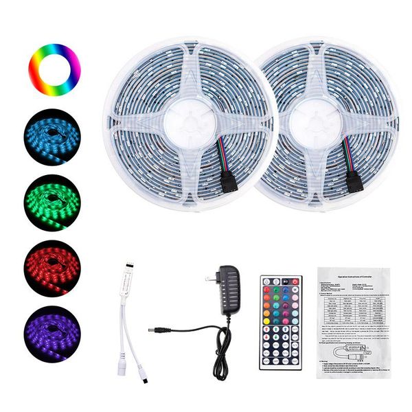 strips rgb led strip 5m 10m 15m waterproof neon light 2835 dc12v 30leds/m flexible lighting ribbon tape controller adapter set
strips rgb led strip 5m 10m 15m waterproof neon light 2835 dc12v 30leds/m flexible lighting ribbon tape controller adapter set