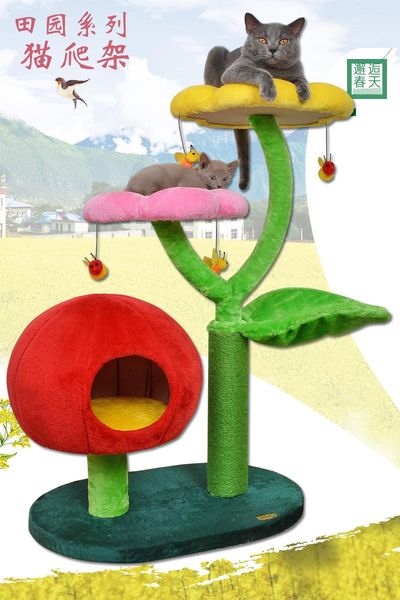 cat beds & furniture climbing frame four-layer litter tree one sisal column grinding claw flower paradise cats
cat beds & furniture climbing frame four-layer litter tree one sisal column grinding claw flower paradise cats