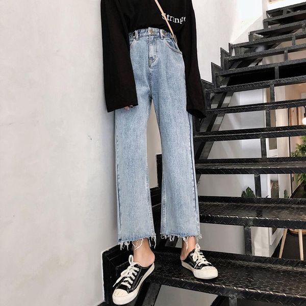 women's jeans woman pants high waist straight 2021 springsummer baggy cropped pantalones vaqueros mujer, Blue
women's jeans woman pants high waist straight 2021 springsummer baggy cropped pantalones vaqueros mujer, Blue
