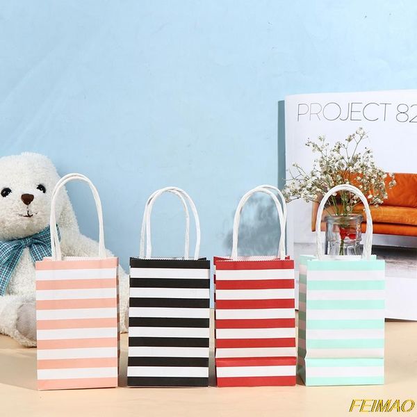 gift wrap 10pcs paper stripe bag with handles packaging candy cookie present packing festival wedding party goodie bags
gift wrap 10pcs paper stripe bag with handles packaging candy cookie present packing festival wedding party goodie bags