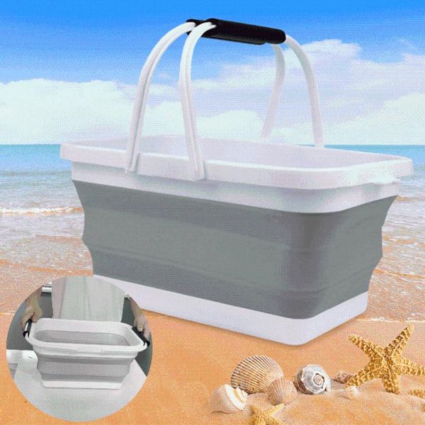 storage baskets portable 12l folding silicone bucket square barrel fishing car wash bathroom kitchen laundry basket basin cleaning tools
storage baskets portable 12l folding silicone bucket square barrel fishing car wash bathroom kitchen laundry basket basin cleaning tools