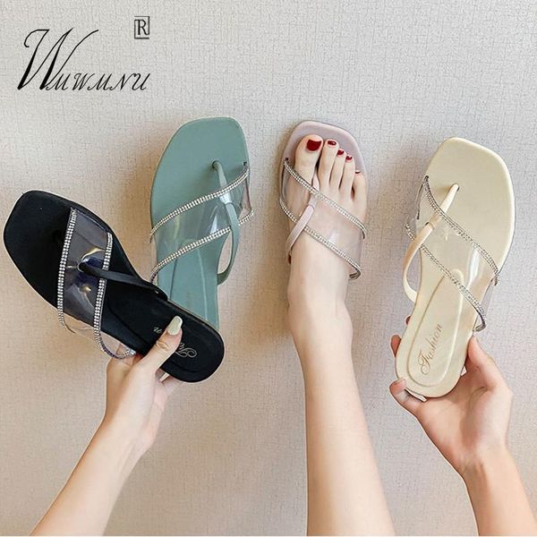 fashion candy colors transparent rhinestone women flip flops sweet non-slip open toes slippers classic outside summer slides, Black
fashion candy colors transparent rhinestone women flip flops sweet non-slip open toes slippers classic outside summer slides, Black