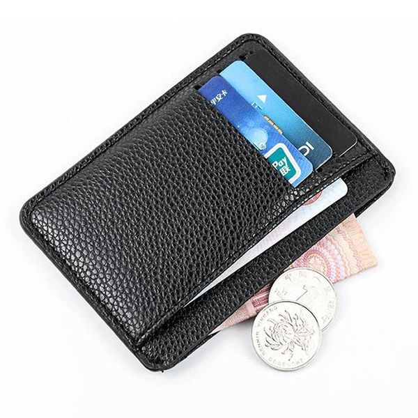 card holders rfid classic men wallet mini pu leather business holder case women bank credit id passport covers small purse bag, Brown;gray
card holders rfid classic men wallet mini pu leather business holder case women bank credit id passport covers small purse bag, Brown;gray
