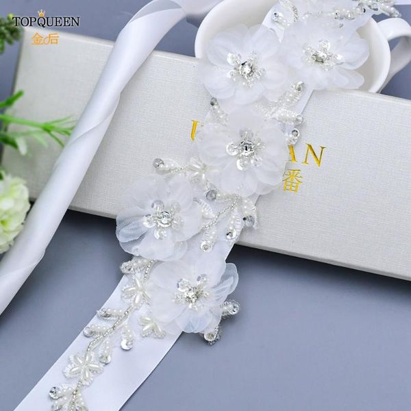 wedding sashes ueen s249 beautiful flower evening party prom dresses accessories belts bride waistband bridal, White
wedding sashes ueen s249 beautiful flower evening party prom dresses accessories belts bride waistband bridal, White