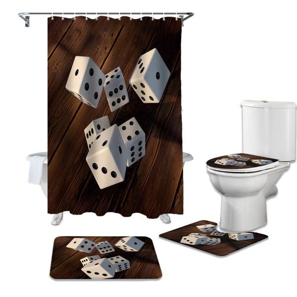shower curtains dice wood waterproof bathroom curtain durable set rugs toilet lid cover bath mat
shower curtains dice wood waterproof bathroom curtain durable set rugs toilet lid cover bath mat