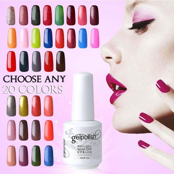 nail gel wholesale-elite99 15ml pick 20 colors soak off uv color polish professional long lasting nails varnish drop 1, Red;pink
nail gel wholesale-elite99 15ml pick 20 colors soak off uv color polish professional long lasting nails varnish drop 1, Red;pink