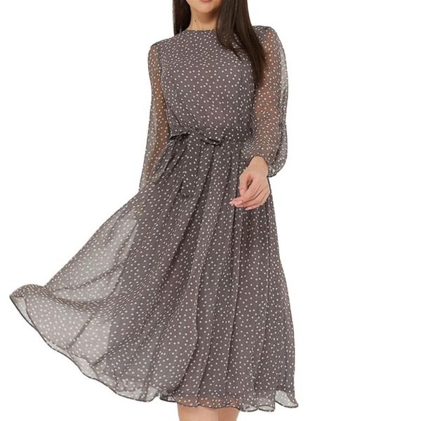 casual dresses china manufacturer women summer chiffon long sleeve dress floral beach, Black;gray
casual dresses china manufacturer women summer chiffon long sleeve dress floral beach, Black;gray