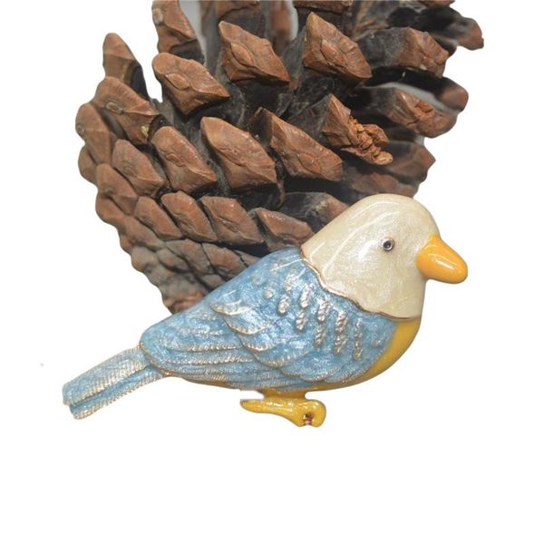 hair clips & barrettes japanese and korean jewelry color enamel glaze blue-green bird brooch sweater chain dripping oil clothing accessories, Golden;silver 
hair clips & barrettes japanese and korean jewelry color enamel glaze blue-green bird brooch sweater chain dripping oil clothing accessories, Golden;silver