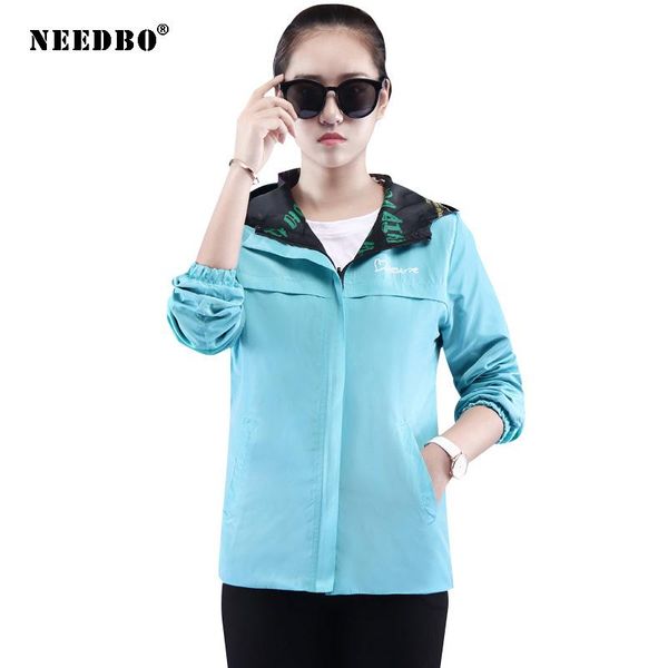 women's jackets needbo women hooded two side wear print outwear coat female windbreaker pocket zipper causal, Black;brown
women's jackets needbo women hooded two side wear print outwear coat female windbreaker pocket zipper causal, Black;brown
