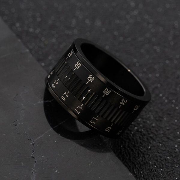cluster rings 12mm casual titanium steel gift camera lens ring anti allergy plated party accessories durable rotating spinner band, Golden;silver
cluster rings 12mm casual titanium steel gift camera lens ring anti allergy plated party accessories durable rotating spinner band, Golden;silver