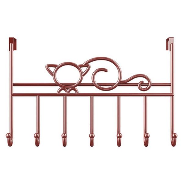 hooks & rails 7-hook over door hanger iron art bag clothes key scarf hanging holder bathroom kitchen home back organizer
hooks & rails 7-hook over door hanger iron art bag clothes key scarf hanging holder bathroom kitchen home back organizer