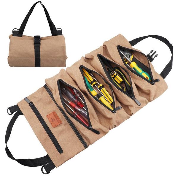canvas foldable roll pack car tool storage bag portable multi-function seat back hanging electrician home repair tools organizer bags
canvas foldable roll pack car tool storage bag portable multi-function seat back hanging electrician home repair tools organizer bags