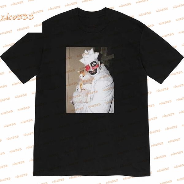 nico produced tee 21ss to pay tribute the soul of london underground club clown and cat pattern round neck high-quality print short-sleeved, White;black
nico produced tee 21ss to pay tribute the soul of london underground club clown and cat pattern round neck high-quality print short-sleeved, White;black
